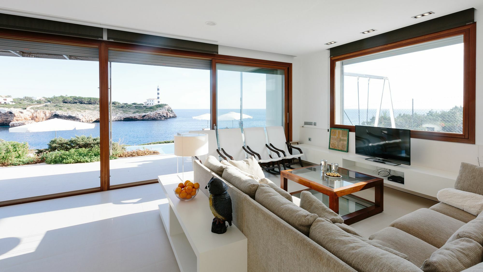 Sea Front Luxurious Villa Portocolom  Exterior photo